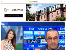Tablet Screenshot of calcioblog.it